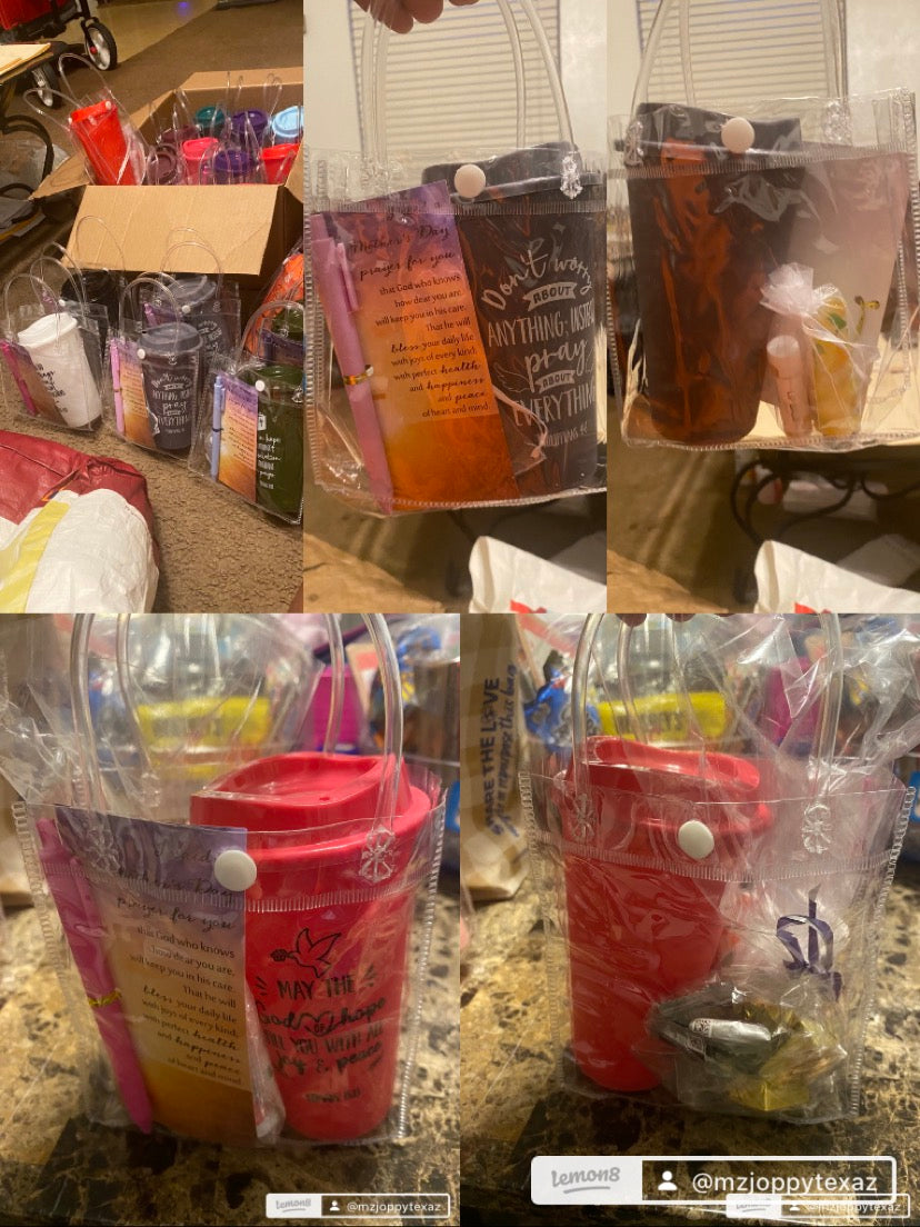 Clear Mother's Day Gift Bag